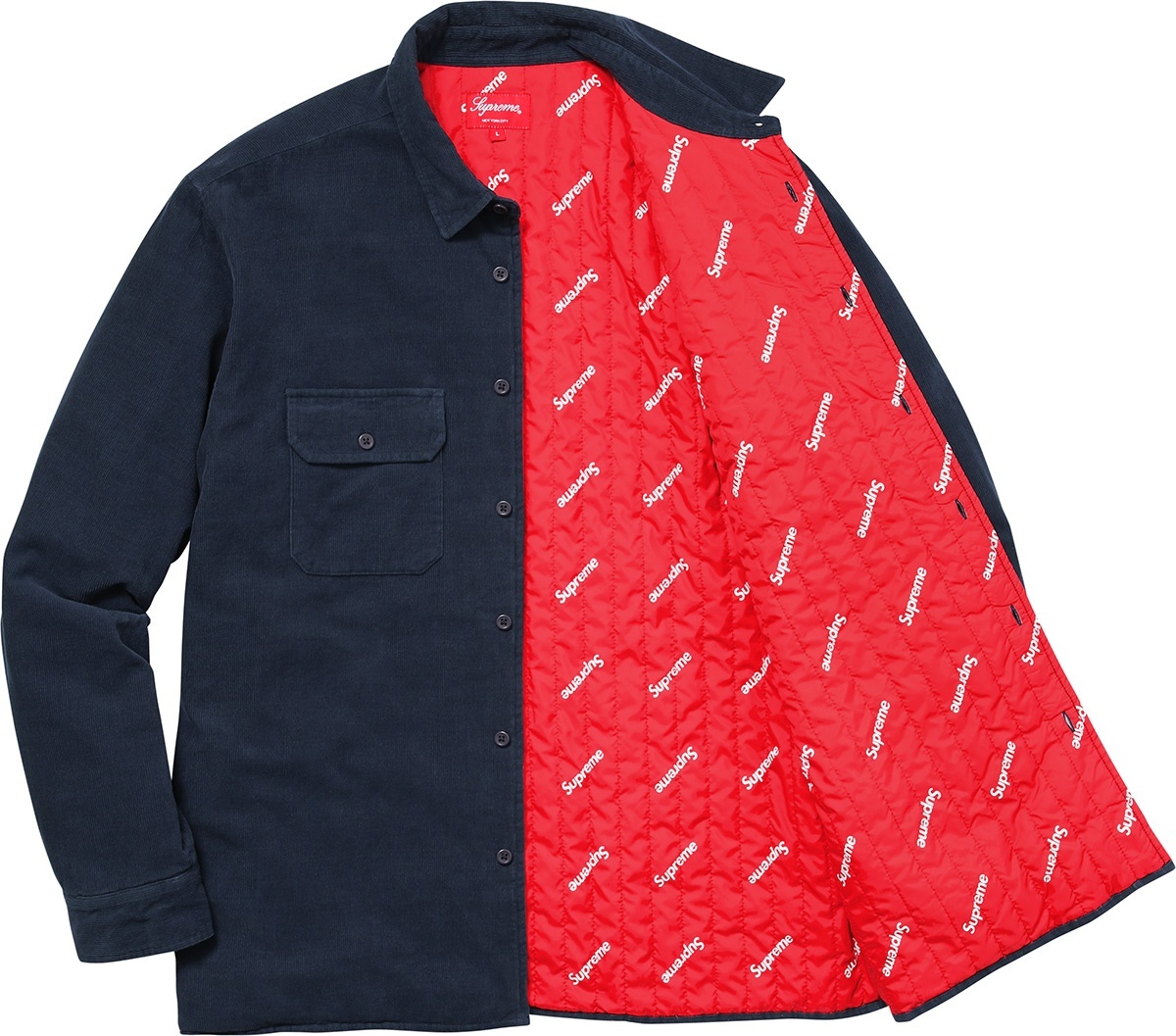 Corduroy Quilted Shirt view 13